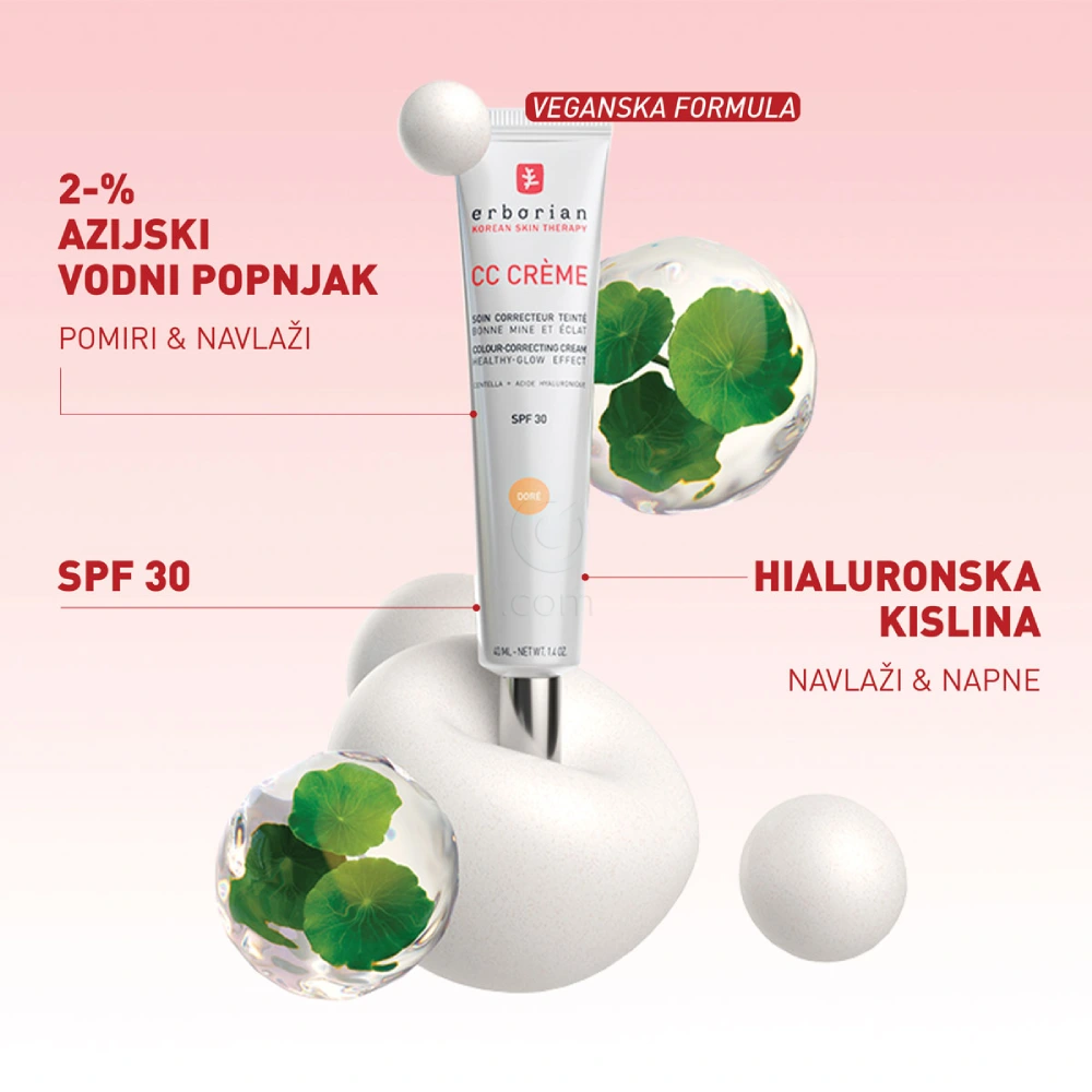 Erborian CC Dore, krema - ZF30 (15 ml)